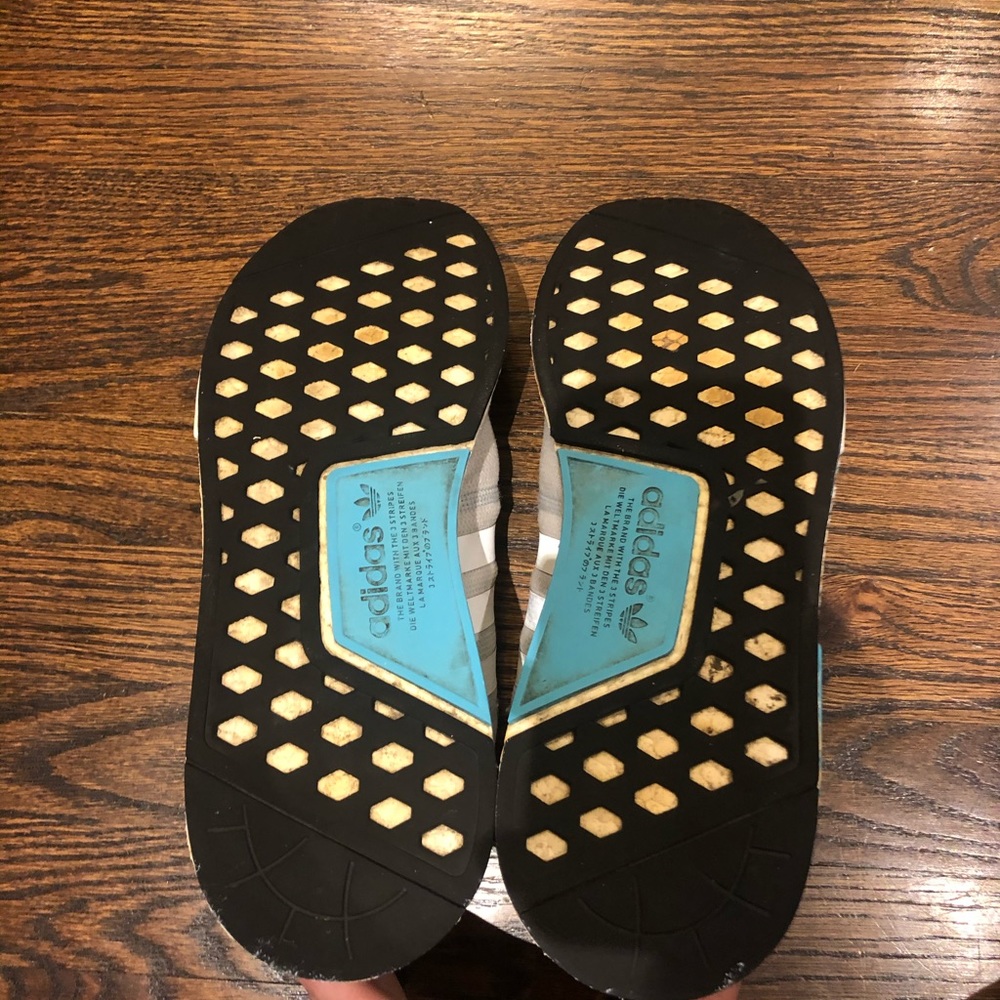 NMD R1 White Blue - Picture 3 of 8